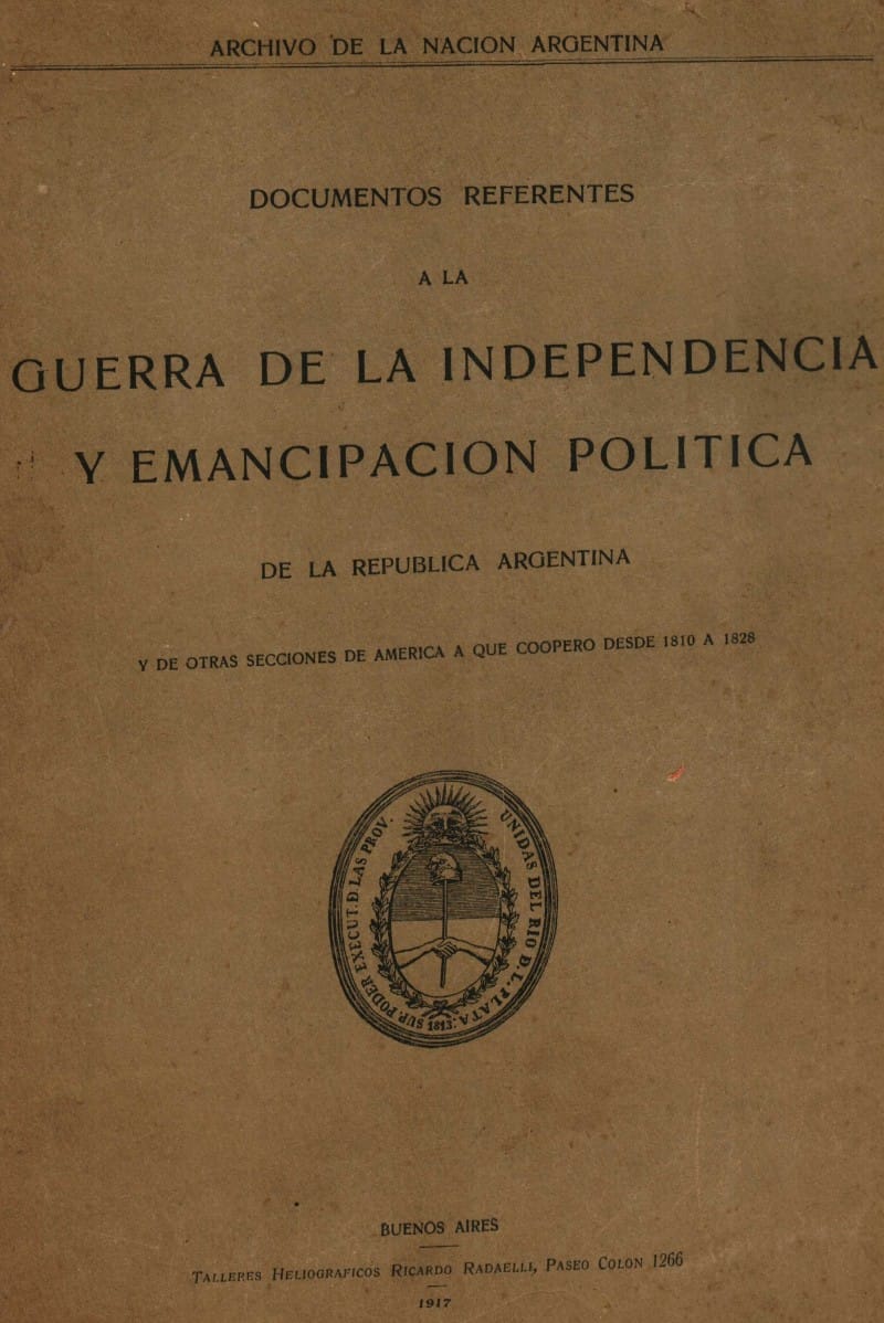 Plan del Teniente Coronel Don Enrique Paillardelle para llevar la guerra al Bajo Perú en 1813