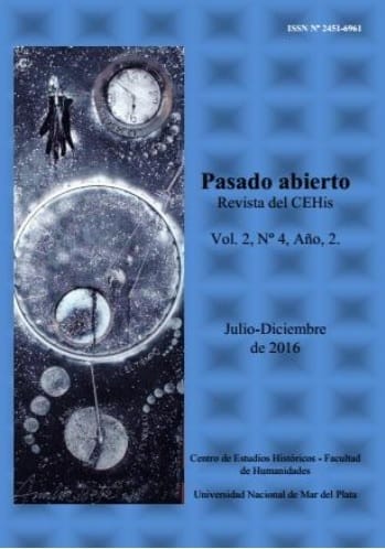 Revista Pasado Abierto. Centro de Estudios Históricos. Vol. 2, Núm. 4 (2016).