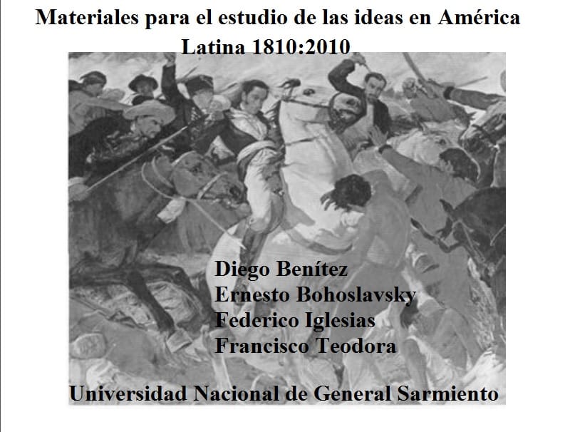 Materiales para el estudio de las ideas en América Latina (1810-2010)