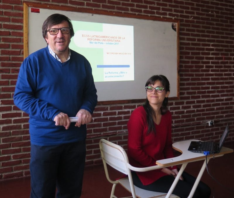 Seminario “Ecos de latinoamericanos de la Reforma Universitaria”. “Diálogos e interacciones entre estudiantes y trabajadores en la Córdoba reformista”, por la Lic. Victoria Chabrandoo.
