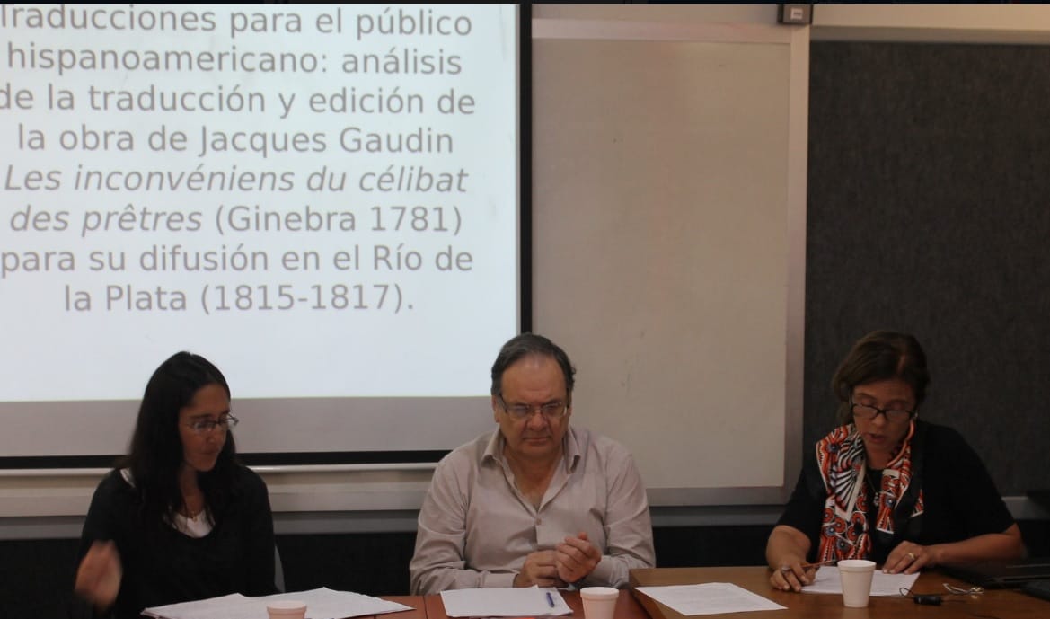 VII Jornadas del Siglo XIX. Panel «En torno a la Cultura». Expositoras: Mag. Alejandra Pasino y Dra. Eugenia Molina.