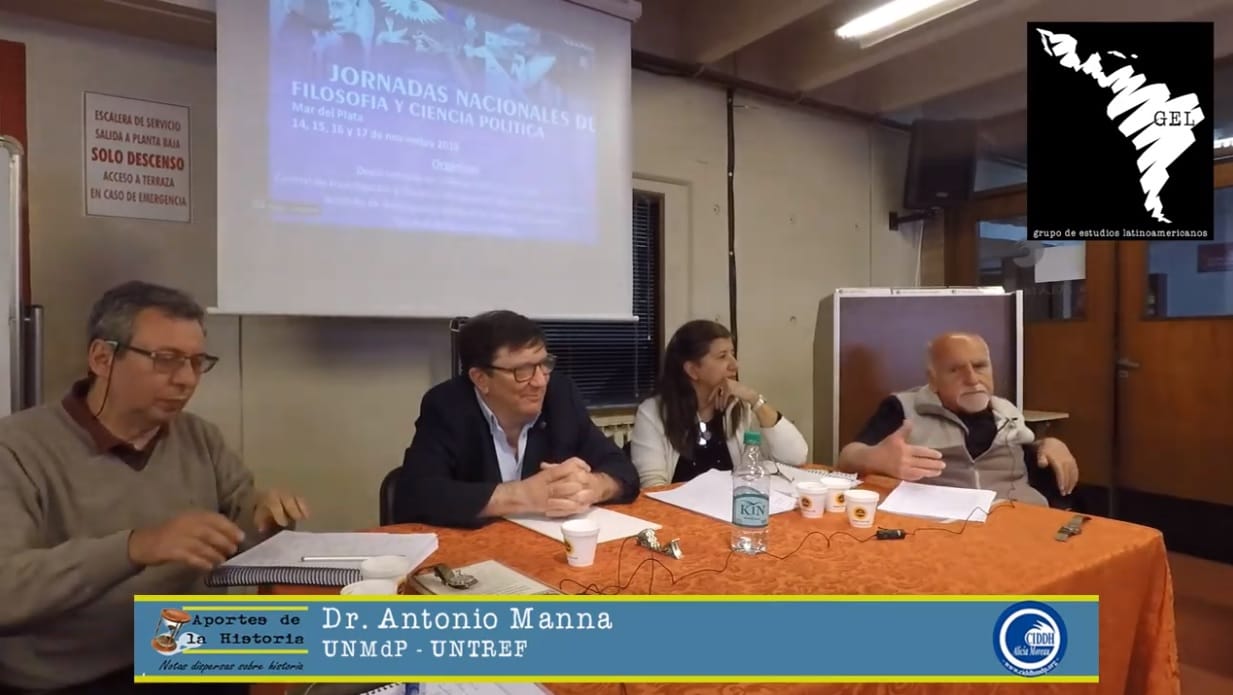 Disertación del Dr. Antonio Manna – XVIII Jornadas Nacionales de Filosofía y Ciencia Política 2018