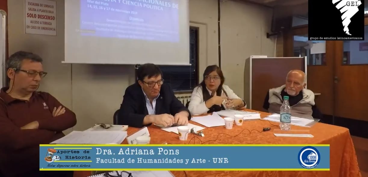 Disertación de la Dra. Adriana Pons – XVIII Jornadas Nacionales de Filosofía y Ciencia Política 2018