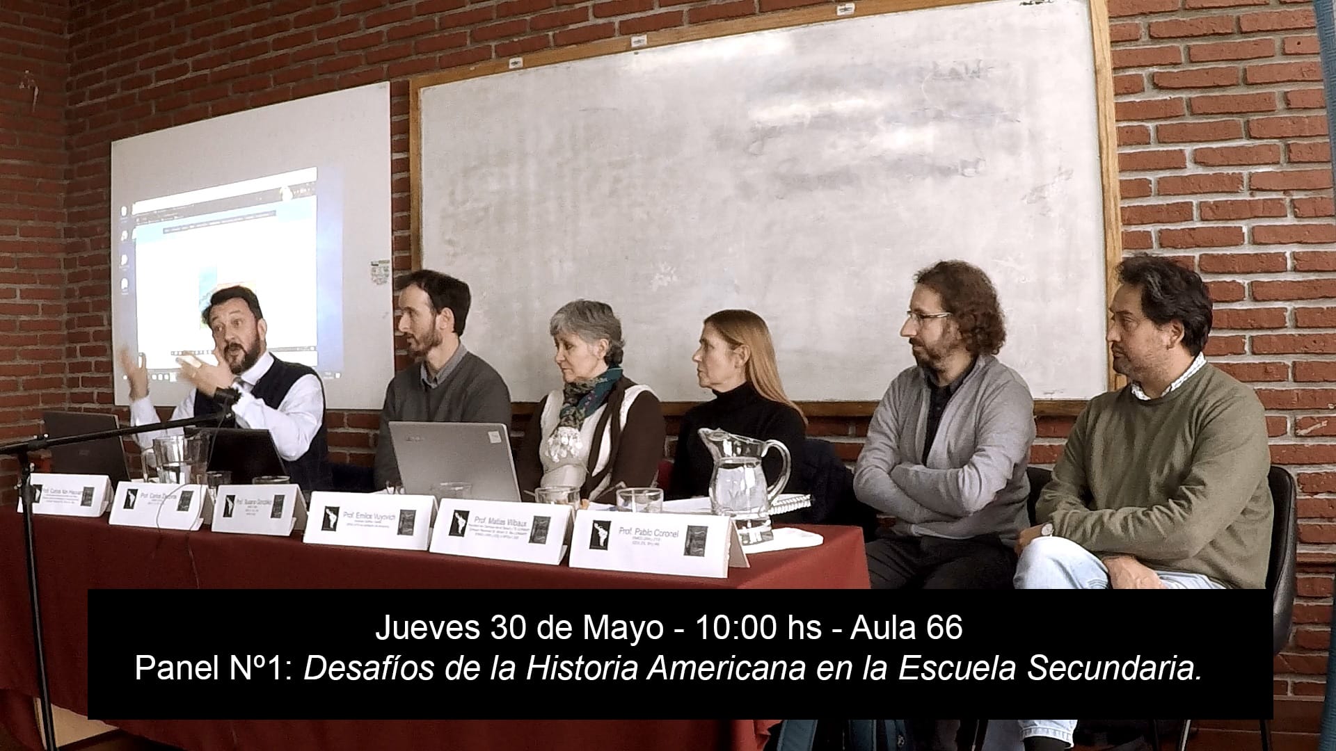 Evento Grupo de Estudios Latinoamericanos – Panel N°1 – Desafíos de la Historia Americana en la Escuela Secundaria (30/05)