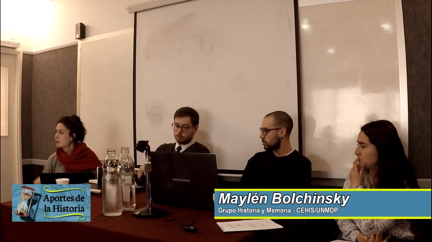 Exposición de Maylén Bolchinsky – IV Jornadas de Jóvenes Investigadores del CEHis (FH-UNMdP) – 16/10/19