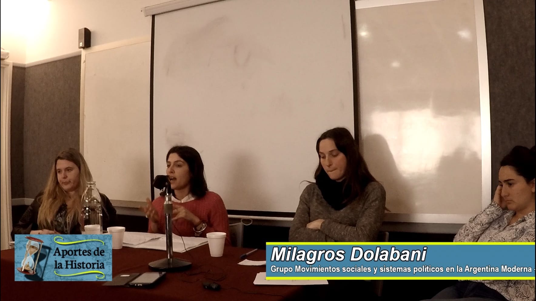 Exposición de Milagros Dolabani – IV Jornadas de Jóvenes Investigadores del CEHis (FH-UNMdP) – 16/10/19