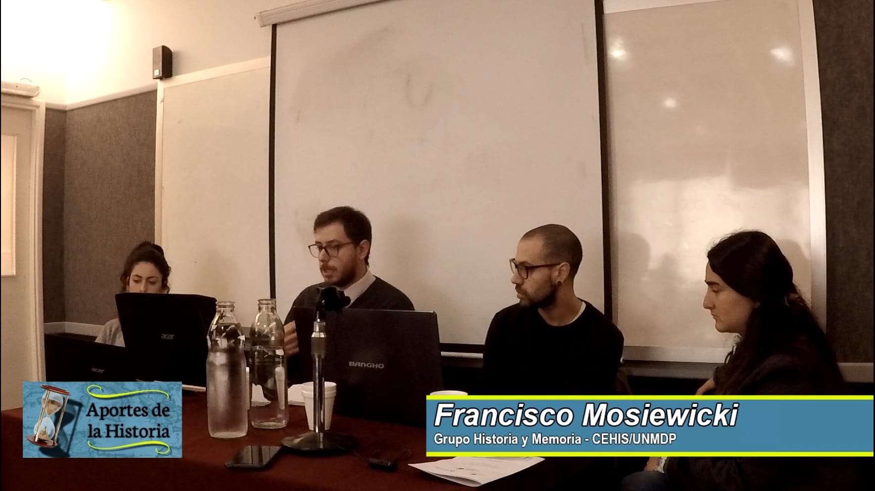 Exposición de Francisco Mosiewicki – IV Jornadas de Jóvenes Investigadores del CEHis (FH-UNMdP) – 16/10/19