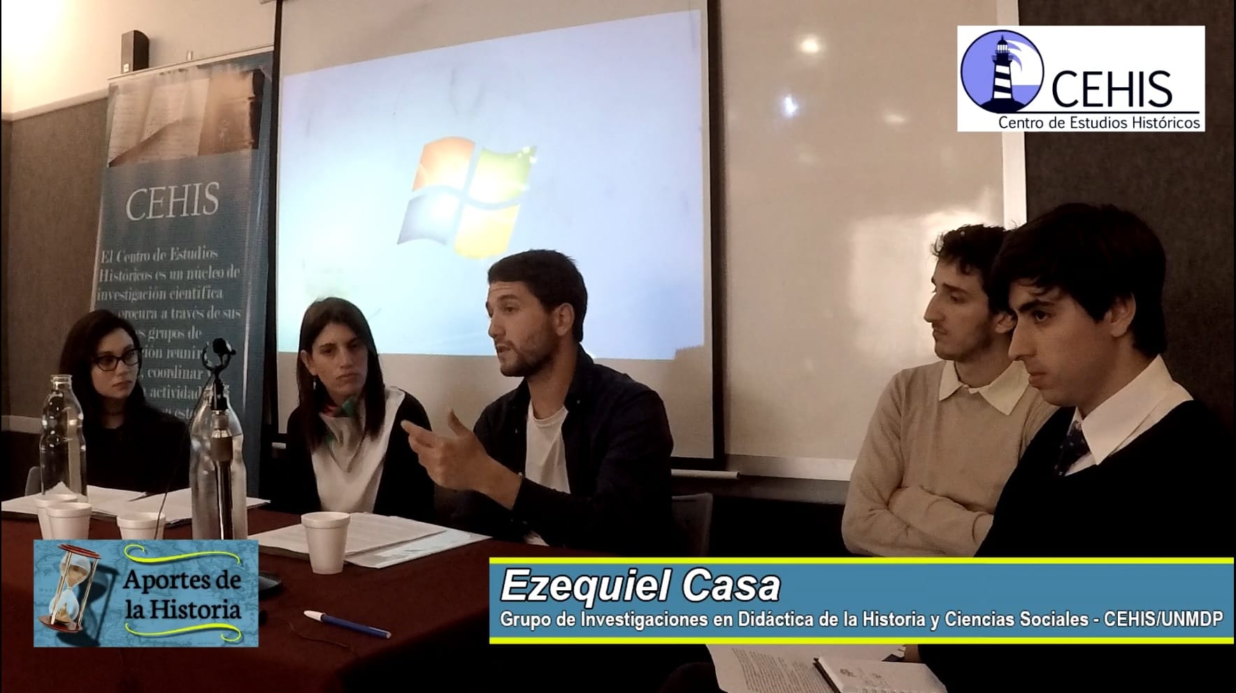 Exposición de Ezequiel Casa – IV Jornadas de Jóvenes Investigadores del CEHis (FH-UNMdP) – 16/10/19