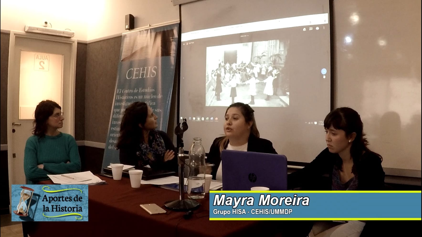 Exposición de Mayra Moreira – IV Jornadas de Jóvenes Investigadores del CEHis (FH-UNMdP) – 17/10/19
