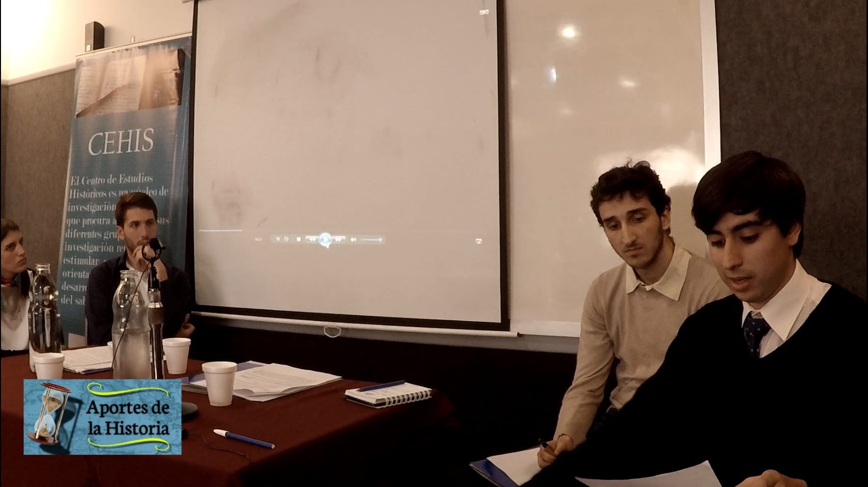 Exposición de Francisco Colonna y Juan Oliva – IV Jornadas de Jóvenes Investigadores del CEHis (FH-UNMdP) – 16/10/19