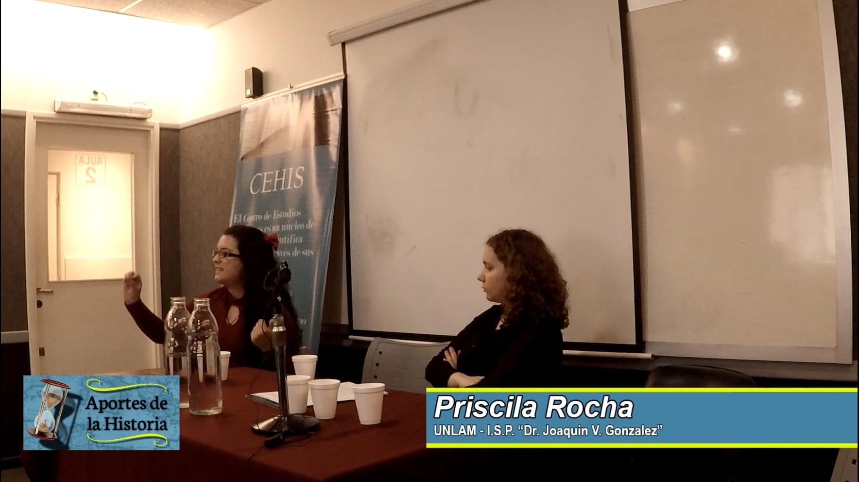 Exposición de Priscila Rocha – IV Jornadas de Jóvenes Investigadores del CEHis (FH-UNMdP) – 17/10/19