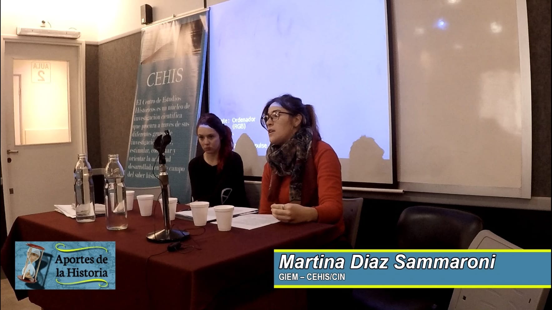 Exposición de Martina Diaz Sammaroni – IV Jornadas de Jóvenes Investigadores del CEHis (FH-UNMdP) – 17/10/19