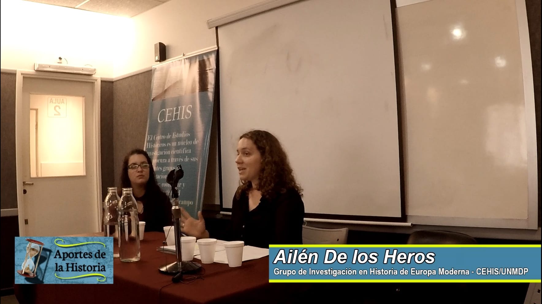 Exposición de Ailén De los Heros – IV Jornadas de Jóvenes Investigadores del CEHis (FH-UNMdP) – 17/10/19