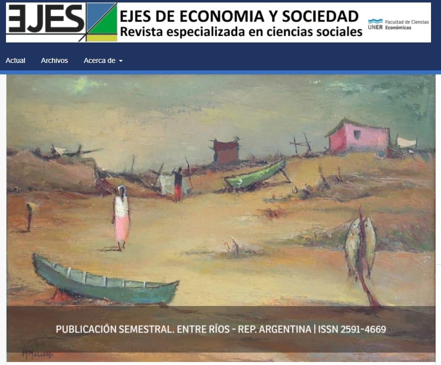 Ejes de Economía y Sociedad. Revista especializada en Ciencias Sociales.