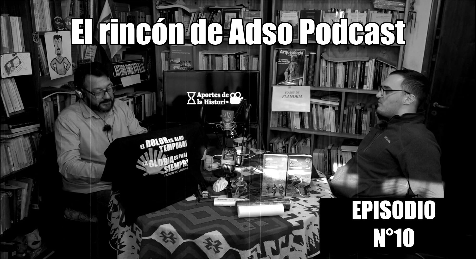 El rincón de Adso Podcast – Ep. N°10 – El camino. La importancia de los viajes y el peregrinaje a Santiago de Compostela. 