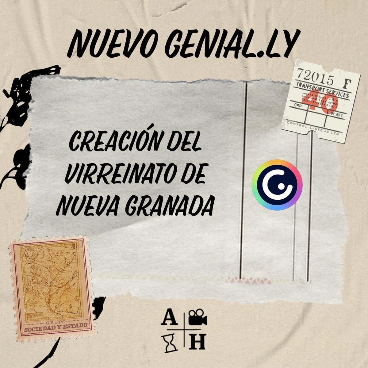 Virreinato de Nueva Granada, su creación – Laura Cabrejas -Cap. 12- Independencias. En Genial.ly