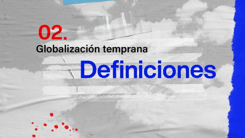 La Globalización temprana, definiciones en Genial.ly.
