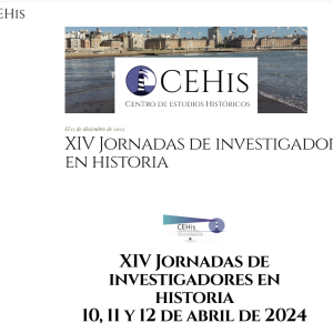 XIV Jornadas de Investigadores en Historia (segunda circular).