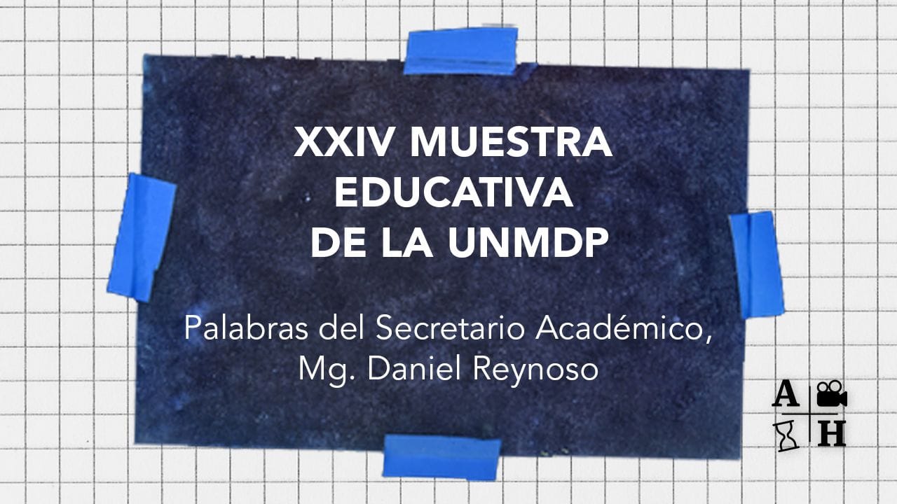 Aportes de la Historia «Comunica» Hoy el Mg. Daniel Reynoso en la XXIV Feria Educativa.