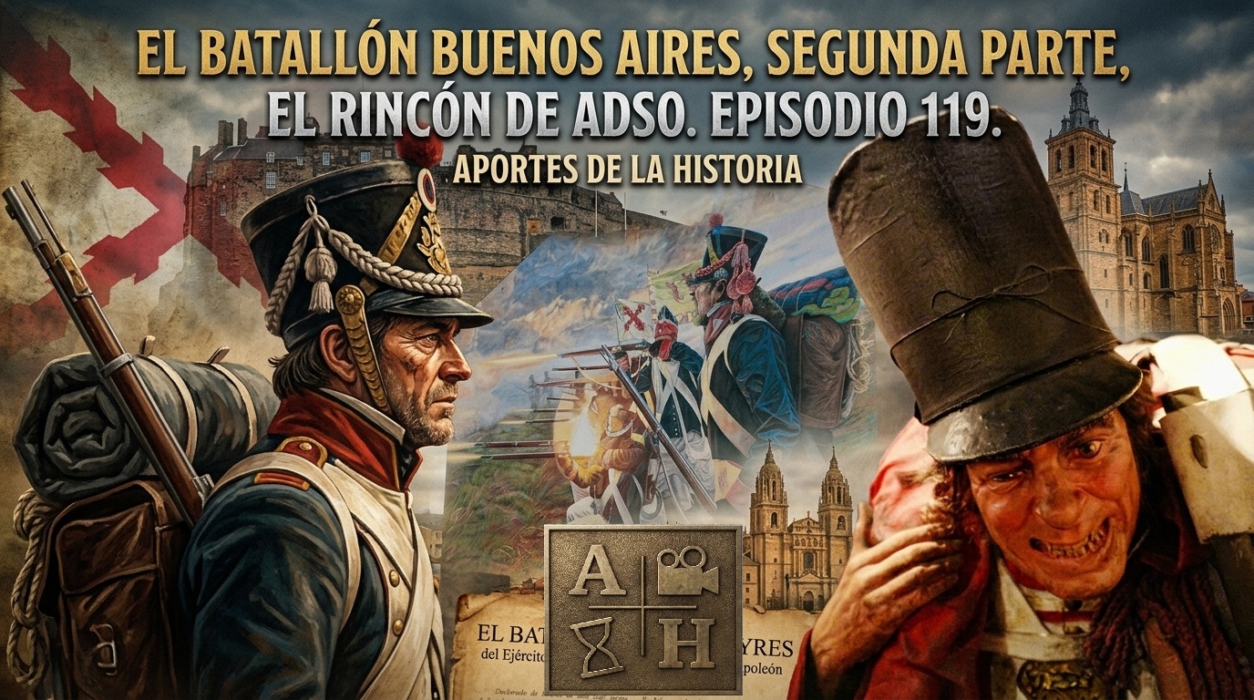 El Batallón Buenos Aires (segunda parte). El Rincón de Adso. Episodio 119.